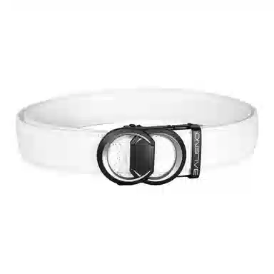 BALENO Leather Double Ring Belt