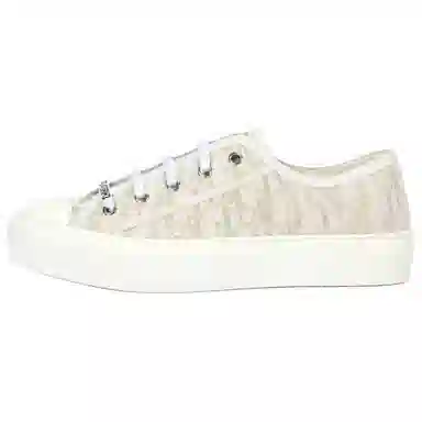 DIOR Walk'n'Dior Low Top Sneakers White Platinum
