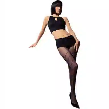 Victoria's Secret Very Sexy Black Tights