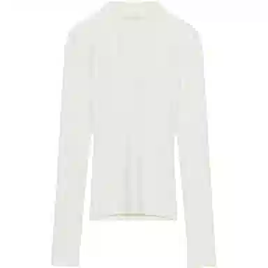 ZARA Soft V-Neck Ribbed Pullover Knitwear
