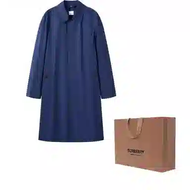 Burberry Trench Coat Blue