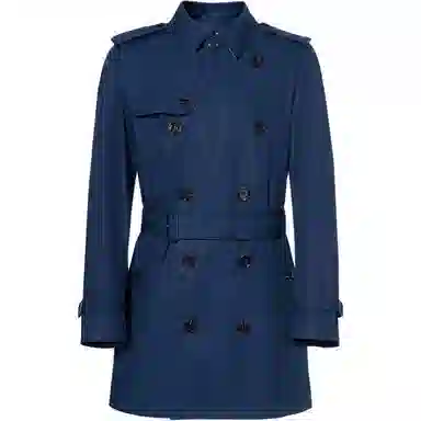 Burberry SS25 Blue Trench Coat