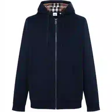 Burberry Hooded Jacket Navy