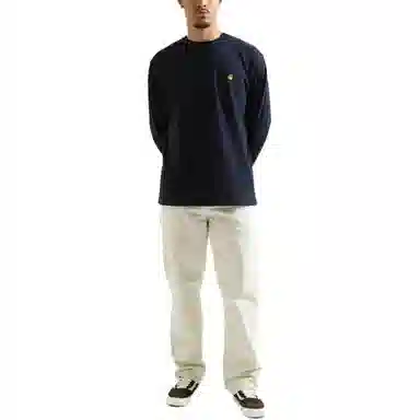 Carhartt WIP Logo Long Sleeve Tee