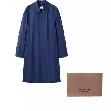 Burberry Trench Coat Blue