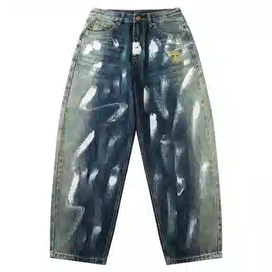 Automobili Lamborghini Jeans Blue