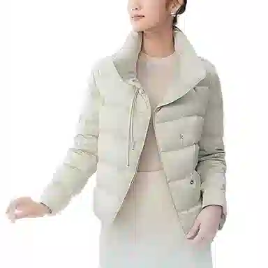 波司登 纯色盘扣立领透气羽绒服 女款