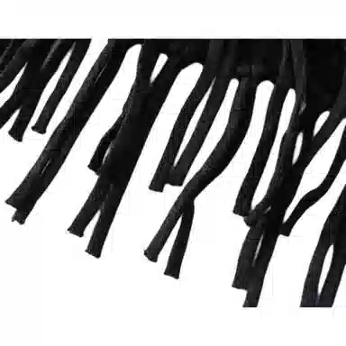 曲韩 套头纯色简约毛衣 女款 黑色