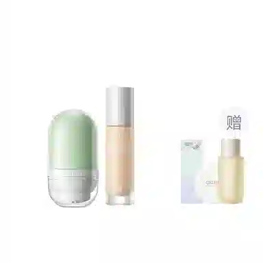 柳丝木 妆前打底 彩妆套装 奶油肌提亮肤色遮瑕 变色隔离霜+卸妆油+补水喷雾