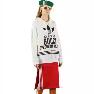 Gucci x adidas FW22 Hoodie White