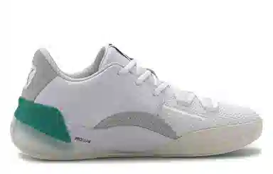 PUMA Clyde Hardwood White Green