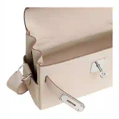 Hermes Kelly Messenger Craie
