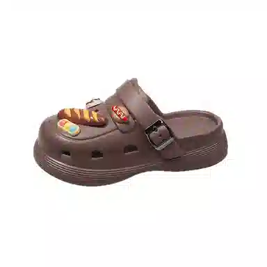 小鹿米利 萌趣可爱个性 防滑包头拖鞋 女