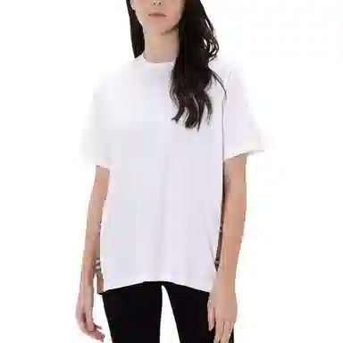 Burberry SS24 Logo Check T-Shirt White