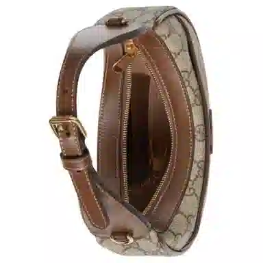 Gucci Half Moon Bag Beige