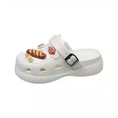 小鹿米利 萌趣可爱个性 防滑包头拖鞋 女