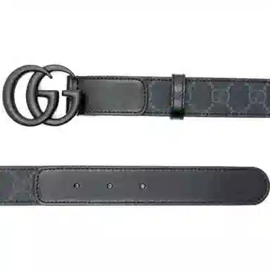 Gucci Leather Belt Black