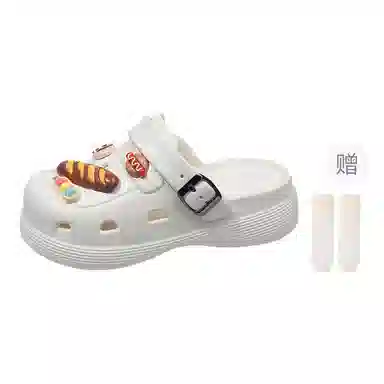 小鹿米利 萌趣可爱个性 防滑包头拖鞋 女