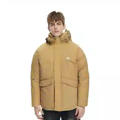 New Balance Parka Down Jacket Brown