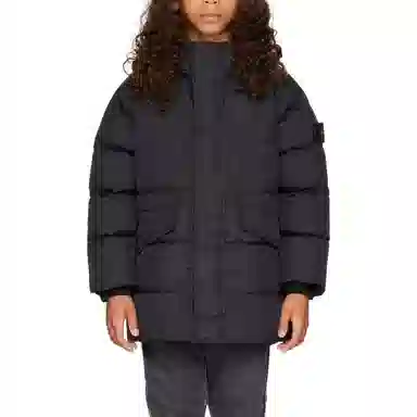 Stone Island Kids Jacket Black
