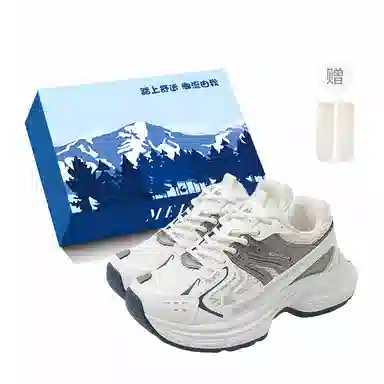 小鹿米利 复古松糕厚底小个子休闲运动 防滑耐磨 低帮 老爹鞋 女