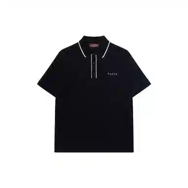 Gucci Logo Polo Black