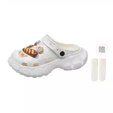 小鹿米利 休闲时尚百搭 防滑包头拖鞋 女