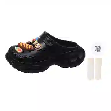 小鹿米利 休闲时尚百搭 防滑包头拖鞋 女