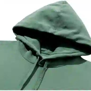 UNIQLO Hoodie Pullover Long Sleeve Green