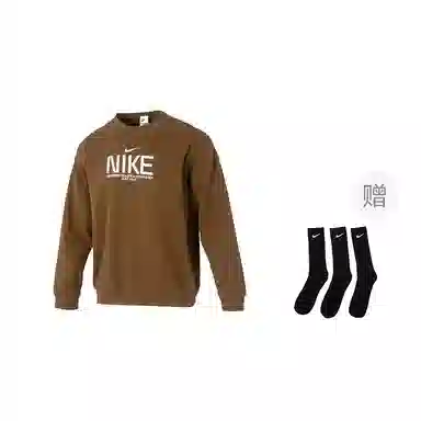 Nike Club AS M NK FT OS CREW GCEL logo