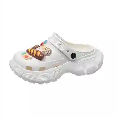 小鹿米利 休闲时尚百搭 防滑包头拖鞋 女