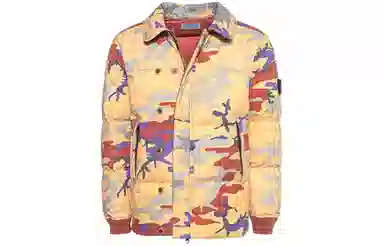 Stone Island FW22 Camo Down Jacket