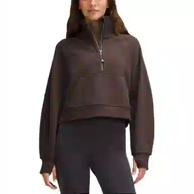 lululemon Scuba Oversized Funnel Neck Half Zip
