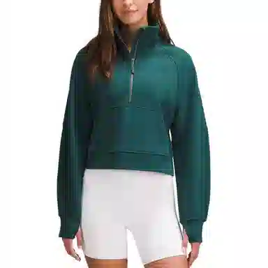 lululemon Scuba Oversized Funnel Neck Half Zip