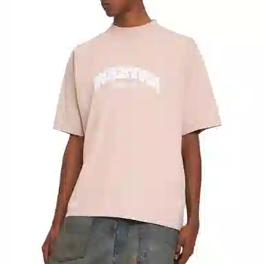 Balenciaga FW23 Logo T-Shirt Pink
