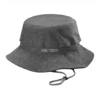 Arcteryx Logo Bucket Hat Grey