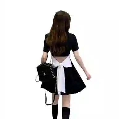 北极绒 舒适时尚潮流短袖连衣裙 女款