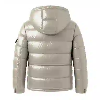 Reebok Detachable Hood Quilted Down Jacket