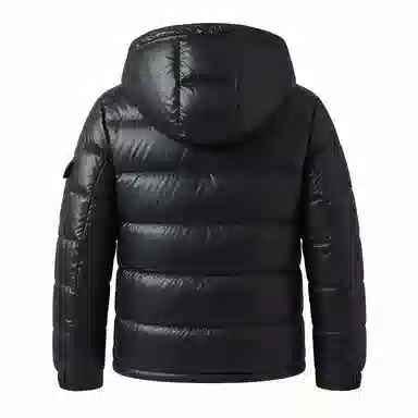 Reebok Detachable Hood Quilted Down Jacket