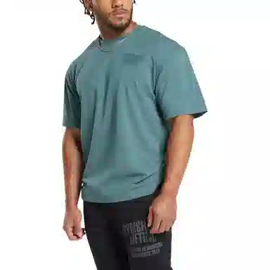 GYMSHARK Lifting Crewneck T-Shirt Denim Blue