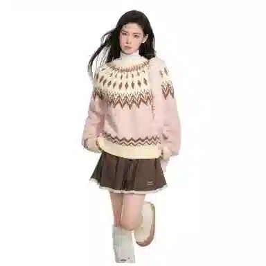 柏黛妃 简约优雅时尚针织衫 女款