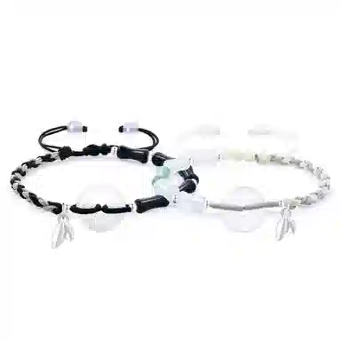 老凤祥 竹愿平安扣节节高升国潮新中式国风潮流简约通勤百搭轻奢小众高级感礼盒#好运 玉髓 手链 男女同款情侣款