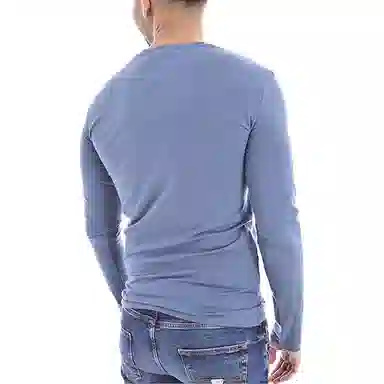 Emporio Armani Logo Crewneck Long Sleeve Tee