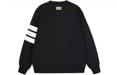 SSUR PLUS x ICONSLAB Striped Crewneck Sweatshirt