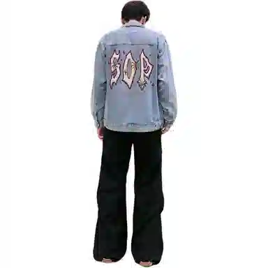 SOIEPLUS Vintage Denim Jacket