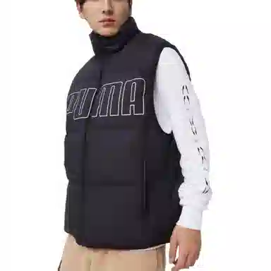 PUMA Puffer Down Vest Black