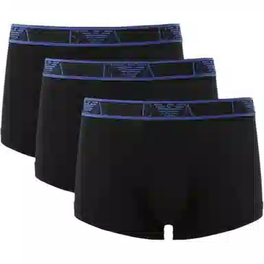 Emporio Armani Boxer Briefs 3-Pack Black