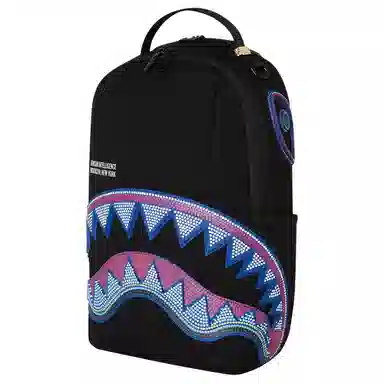 Sprayground Shark Mouth Black Backpack