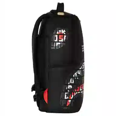 Sprayground PVC Backpack Black Red