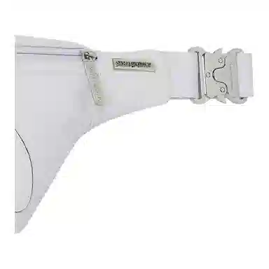 Sprayground Logo PVC Waist Bag White